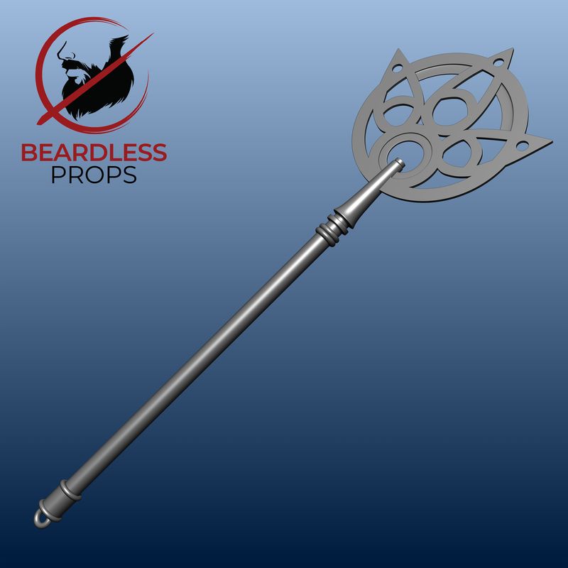 Yuna summoner staff